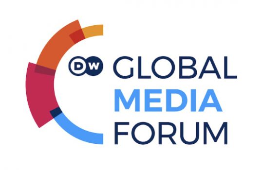 Session auf dem Global Media Forum 2024